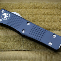 Microtech Troodon Double Edge OTF knife Black with Apocalyptic Part Serrated Blade 138-11 AP