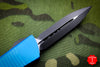 Microtech Troodon Blue Double Edge OTF knife with Black Blade 138-1 BL