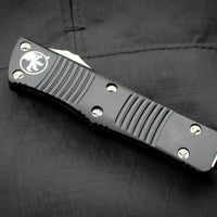 Microtech Troodon Double Edge OTF knife Black with Satin Blade 138-4