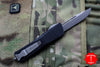 Microtech Troodon Single Edge OTF knife Black with Stonewash Blade 139-10