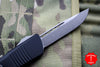Microtech Troodon Single Edge OTF knife Black with Stonewash Blade 139-10