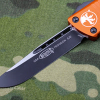 Microtech Troodon Orange Single Edge OTF Knife with Black Blade 139-1 OR