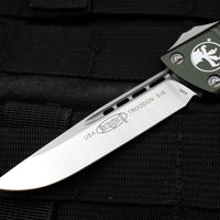 Microtech Troodon Single Edge OTF Knife OD Green with Satin Blade 139-4 OD