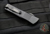 Microtech Troodon Tactical Tanto Edge OTF knife Black with Black Plain Edge Blade 140-1 T