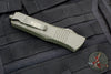 Microtech Combat Troodon OTF Knife- Double Edge- CERAKOTED OD Green Handle- Cerakote OD Green Plain Edge Blade 142-1 COD