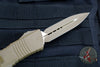 Microtech Combat Troodon CERAKOTED Tan- Double Edge Tan Plain Edge Blade 142-1 CTA
