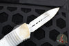 Microtech Combat Troodon OTF Knife- Sandtrooper- Double Edge- Battle White Handle- Battle White Blade 142-1 SAD