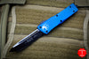 Microtech Combat Troodon Blue Tanto Edge Black Blade 144-1 BL