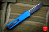 Microtech Combat Troodon Blue Tanto Edge Black Blade 144-1 BL