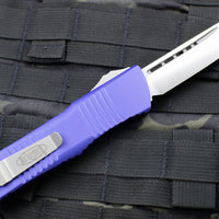 Microtech Combat Troodon Purple Tanto Edge OTF Satin Blade 144-4 PU