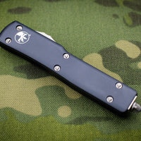 Microtech UTX-70 Black Double Edge (OTF) Stonewash Part Serrated Blade 147-11