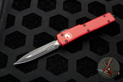 Microtech UTX-70 Red Double Edge (OTF) Black Blade 147-1 RD