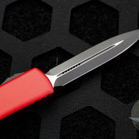 Microtech UTX-70 Red Double Edge (OTF) Black Blade 147-1 RD