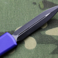 Microtech UTX-70 Purple Double Edge (OTF) Black Blade 147-1 PU