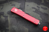 Microtech UTX-70 OTF Knife- Double Edge- Red Handle- Satin Blade 147-4 RD