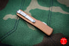 Microtech UTX-70 Tan Double Edge (OTF) Satin Blade 147-4 TA
