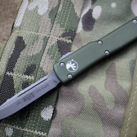 Microtech UTX-70 OD Green Single Edge (OTF) Apocalyptic Blade 148-10 APOD