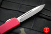 Microtech UTX-70 Red Single Edge (OTF) Stonewash Blade 148-10 RD