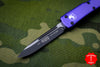 Microtech UTX-70 Purple Single Edge (OTF) Black Standard Blade 148-1 PU