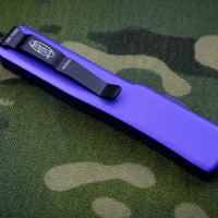 Microtech UTX-70 Purple Single Edge (OTF) Black Standard Blade 148-1 PU