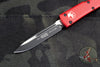 Microtech UTX-70 Red Single Edge (OTF) Black Blade 148-1 RD