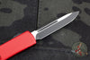 Microtech UTX-70 Red Single Edge (OTF) Black Blade 148-1 RD