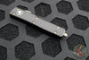 Microtech Black UTX-70 OTF Knife- Tanto Edge- Black Handle- Bronze Blade and HW 149-13