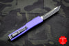 Microtech UTX-70 Purple Tanto Edge (OTF) With a Black Blade 149-1 PU