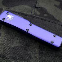 Microtech UTX-70 Purple Tanto Edge (OTF) With a Black Blade 149-1 PU