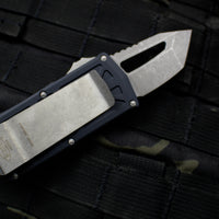 Microtech Exocet Black Wallet Money Clip Tanto Edge Out The Front (OTF) Apocalyptic Blade 158-10 AP