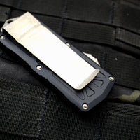 Microtech Exocet Black Wallet Money Clip Tanto Edge Out The Front (OTF) Apocalyptic Blade 158-10 AP