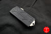 Microtech Exocet Black Wallet Money Clip Tanto Edge Out The Front (OTF) Stonewash Blade 158-10