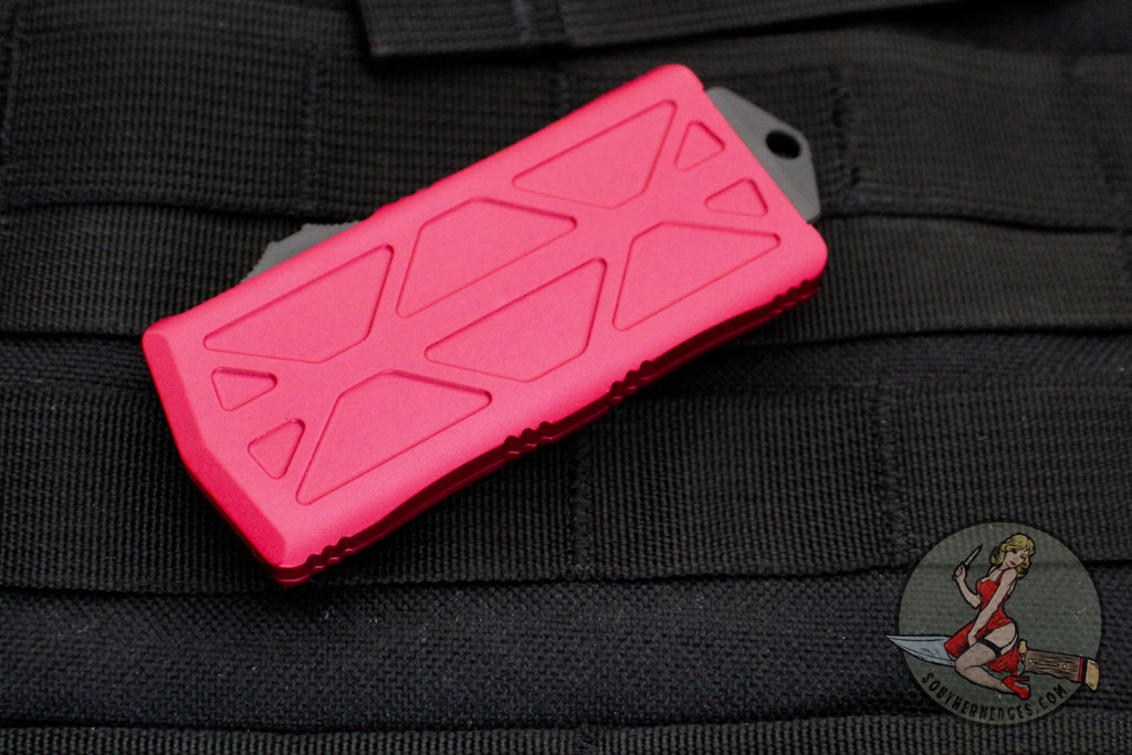Microtech Wallet Microtech Exocet Red Wallet Money Clip Tanto Edge Out The Front (OTF ...