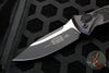 Microtech Socom Elite Auto (OTS)- Single Edge- Tactical- Black Handle- Black Blade 160A-1 T