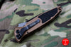 Microtech Socom Elite Auto (OTS) Tan Single Edge Folder Black Part Serrated Blade 160A-2 TA