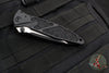 Microtech Socom Elite- Manual Folder- Tanto Edge- Black Handle- Two-tone Black Full Serrated Blade 161-3 T