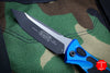 Microtech Blue Socom Elite Auto (OTS) Tanto Edge Black Blade 161A-1 BL