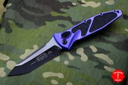 Microtech Purple Socom Elite Auto (OTS) Tanto Edge Black Blade 161A-1 PU