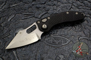 Microtech Stitch- OTS Auto Knife- Black Handle- Stonewash Blade 169-10