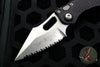 Microtech Stitch OTS Auto Knife Stonewash Full Serrated Blade 169-12