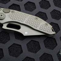 Microtech Stitch OTS Auto Knife- OD Green Cerakote Handle- OD Green Cerakote Plain Edge Blade 169-1 COD
