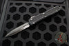 Microtech Makora Double Edge Shadow  Black with Black DLC HW 206-1 DLCTSH