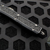 Microtech Makora- Shadow Edition- Double Edge- Black Handle- Black DLC HW 206-1 DLCTSH