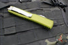 Microtech Ultratech OTF Knife- Spartan Edge- OD Green Handle- Apocalyptic Blade 223-10 APOD