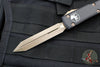 Microtech Ultratech OTF Knife- Spartan Edge- Black With Bronzed Apocalyptic Blade 223-13 AP