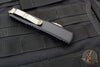 Microtech Ultratech OTF Knife- Spartan Edge- Black With Bronzed Blade 223-13