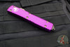 Microtech Ultratech OTF Knife- Spartan Edge- Violet Handle- Bronzed Blade 223-13 VI