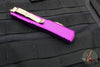 Microtech Ultratech OTF Knife- Spartan Edge- Violet Handle- Bronzed Blade 223-13 VI