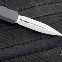 Microtech Dirac- Double Edge- Black Handle- Apocalyptic Blade HW 225-10 AP
