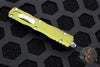 Microtech Dirac OD Green Double Edge OTF Knife Stonewash Blade HW 225-10 OD